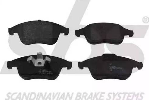 SBS 1501223961 - Brake Pad Set, disc brake autospares.lv