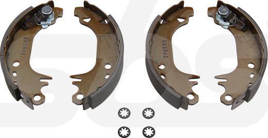 SBS 18492799407 - Brake Shoe Set autospares.lv