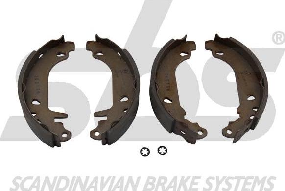 SBS 18492799545 - Brake Shoe Set autospares.lv