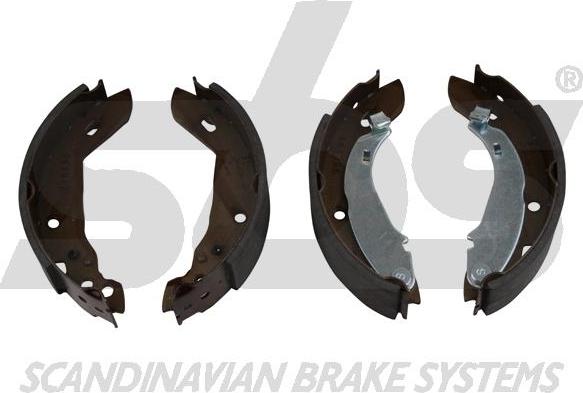 SBS 18492799389 - Brake Shoe Set autospares.lv