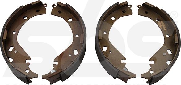 SBS 1849.2745698 - Brake Shoe Set autospares.lv