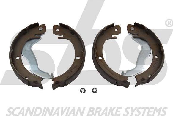 SBS 1849.2745809 - Brake Shoe Set, parking brake autospares.lv