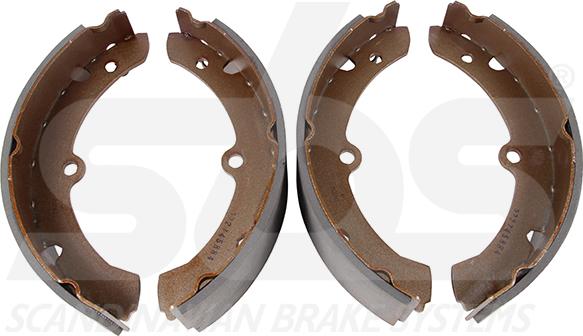 SBS 18492745884 - Brake Shoe Set autospares.lv