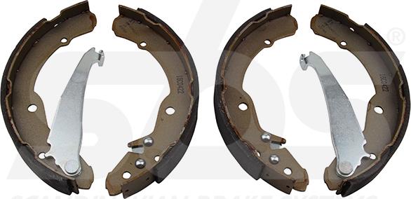 SBS 18492743631 - Brake Shoe Set autospares.lv