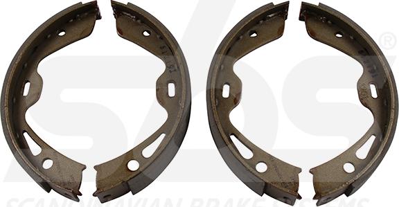 SBS 18492747865 - Brake Shoe Set, parking brake autospares.lv