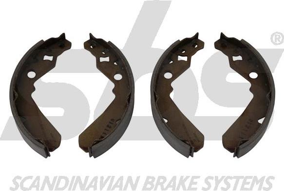 SBS 1849.2751747 - Brake Shoe Set autospares.lv