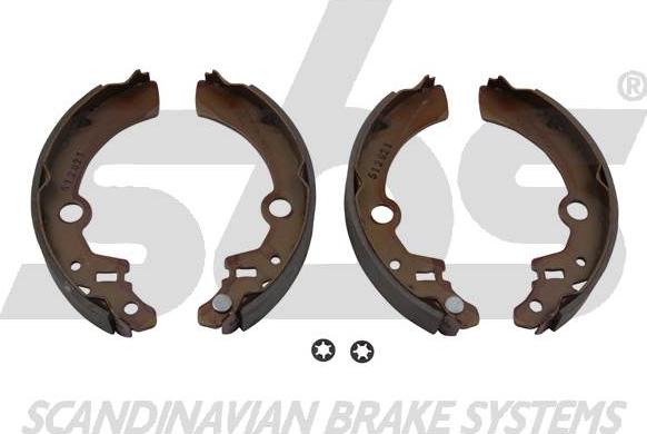 SBS 1849.2752692 - Brake Shoe Set autospares.lv