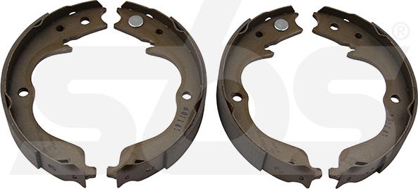 SBS 1849.2719757 - Brake Shoe Set autospares.lv