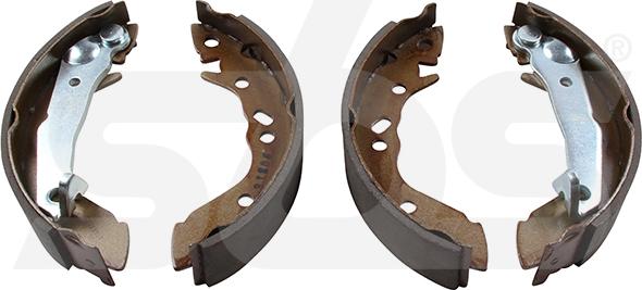 SBS 18492734560 - Brake Shoe Set autospares.lv