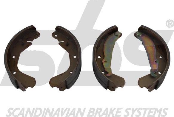 SBS 18492736409 - Brake Shoe Set autospares.lv