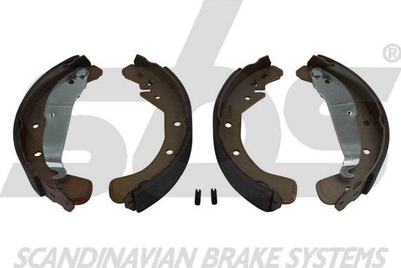 SBS 18492736589 - Brake Shoe Set autospares.lv