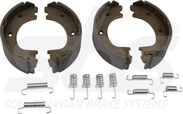 SBS 1849.2733773 - Brake Shoe Set autospares.lv