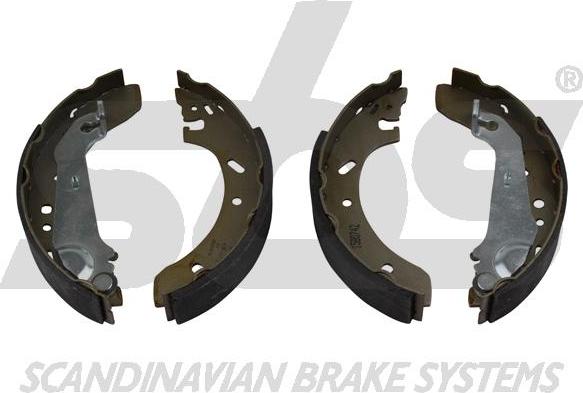 SBS 18492725587 - Brake Shoe Set autospares.lv