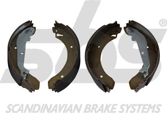 SBS 18492725376 - Brake Shoe Set autospares.lv