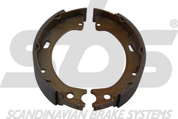 SBS 1849.2722720 - Brake Shoe Set, parking brake autospares.lv