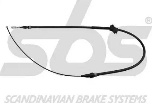 SBS 1840904753 - Cable, parking brake autospares.lv
