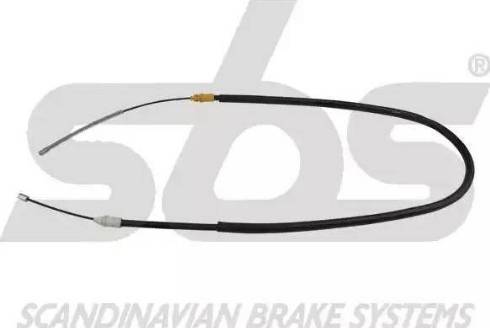 SBS 1840903979 - Cable, parking brake autospares.lv