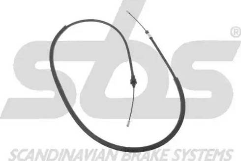 SBS 1840903782 - Cable, parking brake autospares.lv