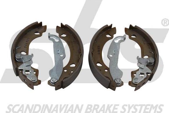 SBS 18502725686 - Brake Shoe Set autospares.lv