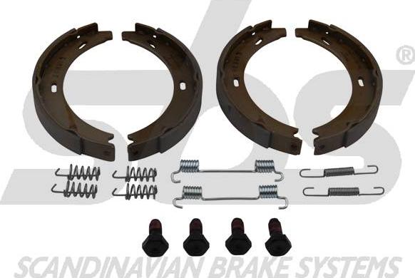 SBS 18512733868 - Brake Shoe Set, parking brake autospares.lv