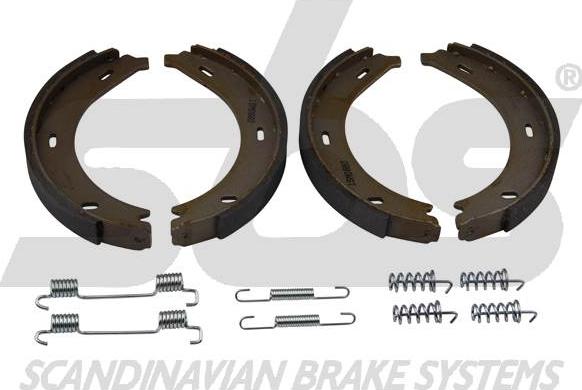 SBS 18512733867 - Brake Shoe Set, parking brake autospares.lv