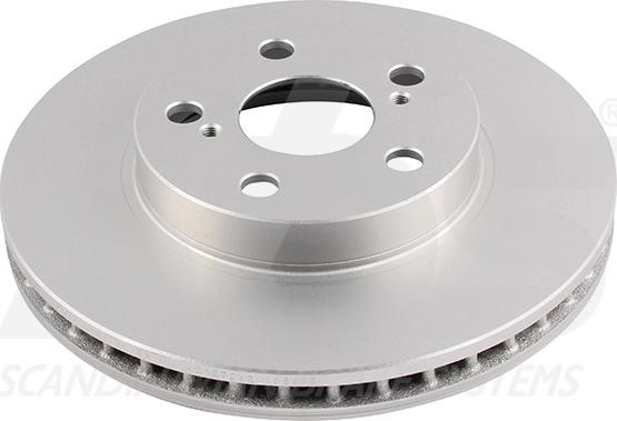 SBS 1815314572 - Brake Disc autospares.lv