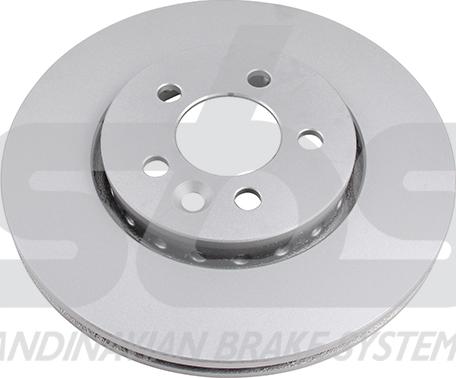 SBS 1815314055 - Brake Disc autospares.lv