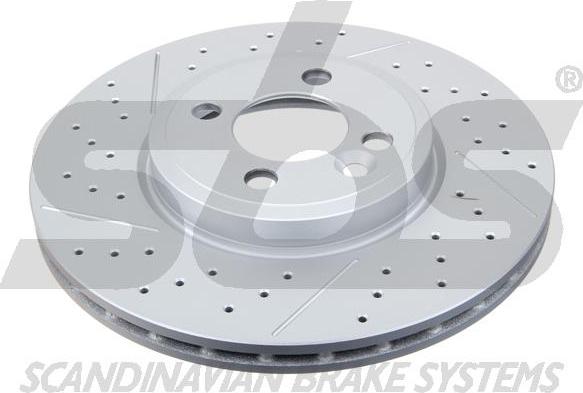 SBS 1815314038 - Brake Disc autospares.lv