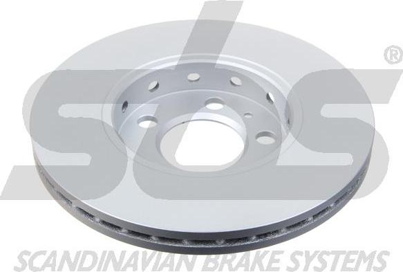 SBS 1815314758 - Brake Disc autospares.lv