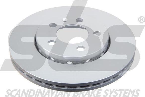 SBS 1815314758 - Brake Disc autospares.lv