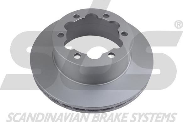 SBS 18153147124 - Brake Disc autospares.lv