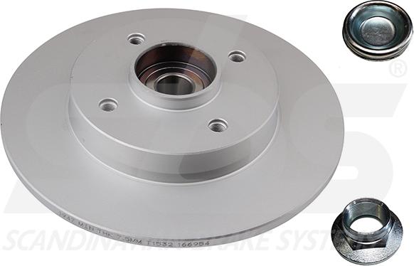 SBS 1815311947 - Brake Disc autospares.lv