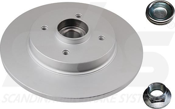 SBS 1815311951 - Brake Disc autospares.lv