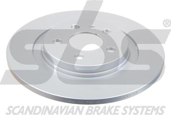 SBS 1815311934 - Brake Disc autospares.lv