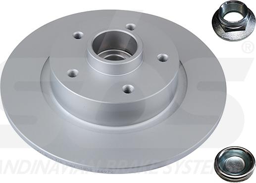 SBS 1815313991 - Brake Disc autospares.lv