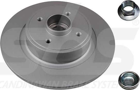 SBS 1815313967 - Brake Disc autospares.lv