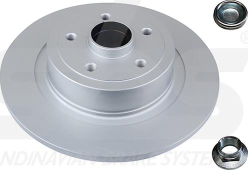 SBS 1815313987 - Brake Disc autospares.lv