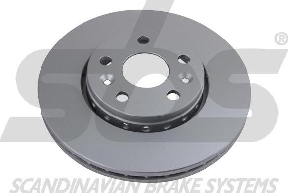 SBS 1815313974 - Brake Disc autospares.lv