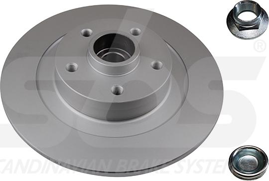 SBS 1815313972 - Brake Disc autospares.lv