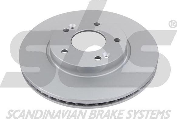 SBS 1815313445 - Brake Disc autospares.lv