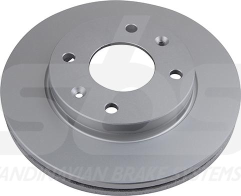 SBS 1815313410 - Brake Disc autospares.lv