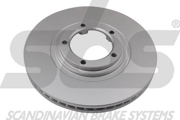 SBS 1815313435 - Brake Disc autospares.lv