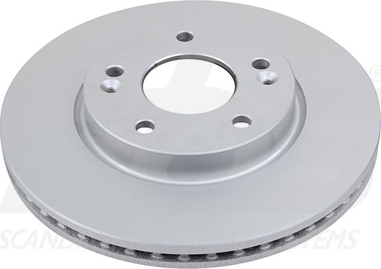 SBS 1815313538 - Brake Disc autospares.lv