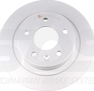 SBS 1815313687 - Brake Disc autospares.lv