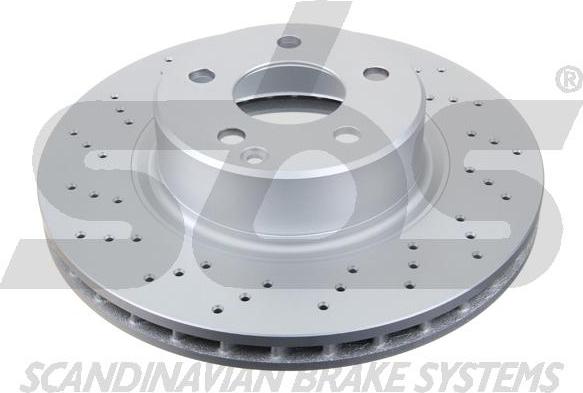 SBS 1815313353 - Brake Disc autospares.lv