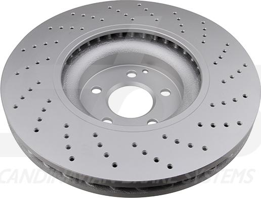 SBS 1815313366 - Brake Disc autospares.lv