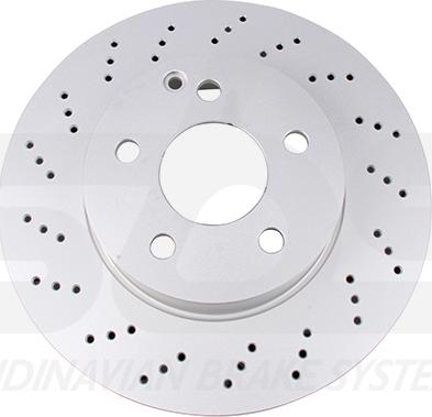 SBS 18153133110 - Brake Disc autospares.lv