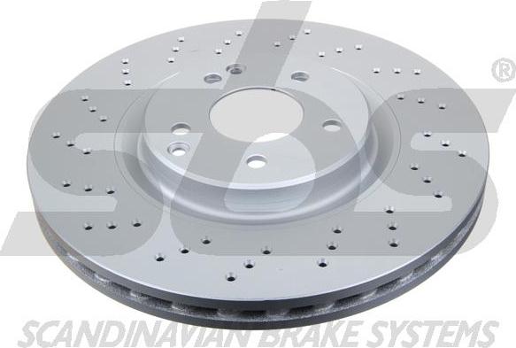 SBS 18153133117 - Brake Disc autospares.lv