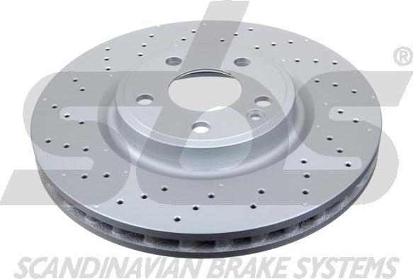 SBS 18153133124 - Brake Disc autospares.lv