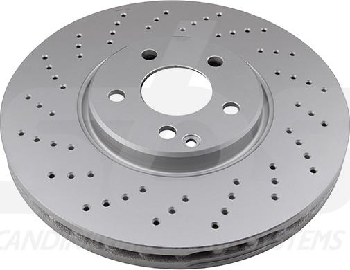 SBS 1815313382 - Brake Disc autospares.lv